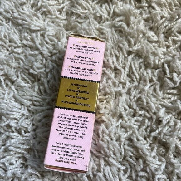 NIB Too Faced Born This Way Super Coverage Multi-Use Concealer Color- Nude .50 F - Picture 5 of 7